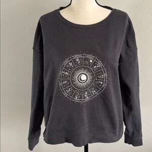 PACT Zodiac Star Signs Graphic Sweatshirt, XL